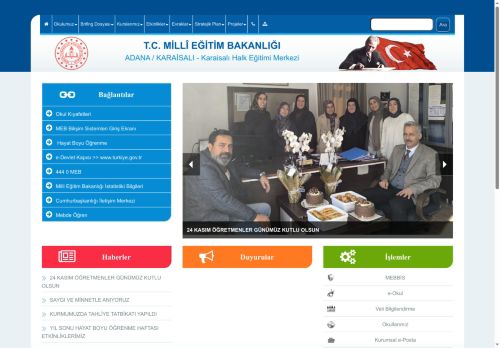 ADANA / KARAİSALI - Karaisalı Halk Eğitimi Merkezi