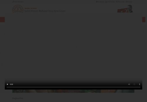 Şehit Ahmet-Mehmet Oruç Spor Lisesi - ADANA / SEYHAN