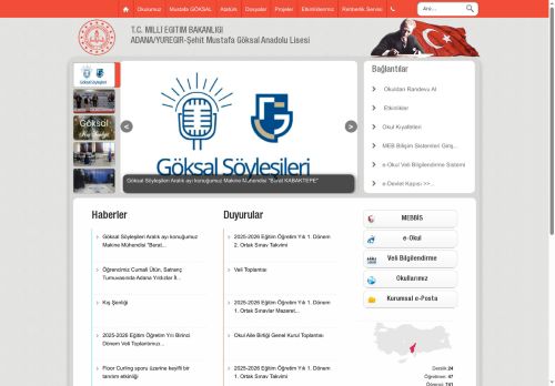 ADANA / YÜREĞİR - Şehit Mustafa Göksal Anadolu Lisesi