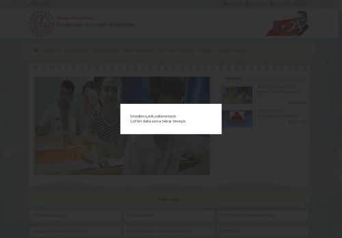 ADANA / YUMURTALIK - Kuzupınarı Zeynepli Ortaokulu