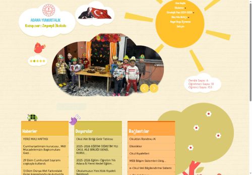 ADANA / YUMURTALIK - Kuzupınarı Zeynepli İlkokulu