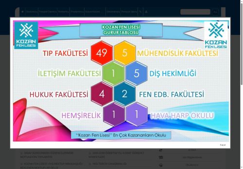 ADANA / KOZAN - Kozan Fen Lisesi