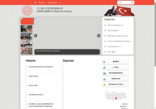 ADANA / SAİMBEYLİ - Mahmutlu İlkokulu