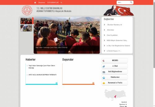 ADANA / TUFANBEYLİ - Kayarcık İlkokulu