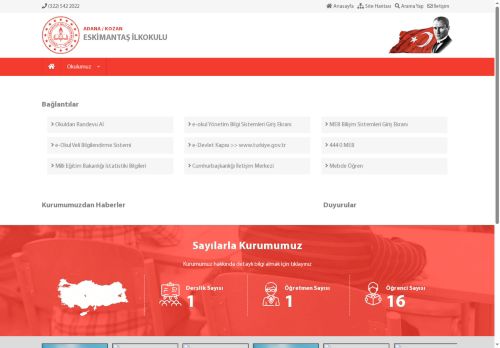 ADANA / KOZAN - ESKİMANTAŞ İLKOKULU