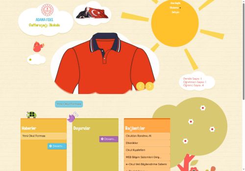 ADANA / FEKE - Gaffaruşağı İlkokulu