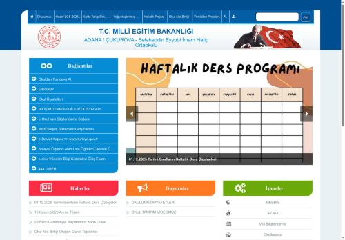 ADANA / ÇUKUROVA - Selahaddin Eyyubi İmam Hatip Ortaokulu
