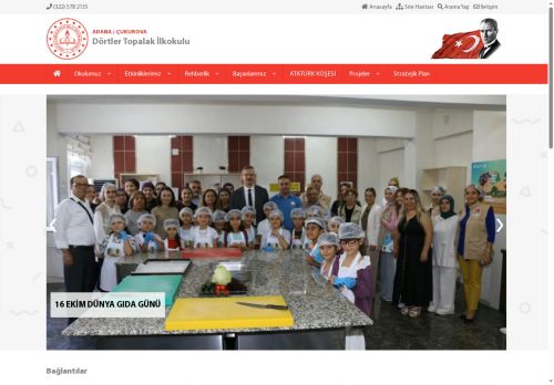 ADANA / ÇUKUROVA - Dörtler Topalak İlkokulu