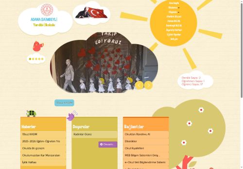 ADANA / SAİMBEYLİ - Yardibi İlkokulu