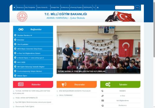 ADANA / KARAİSALI - Çukur İlkokulu