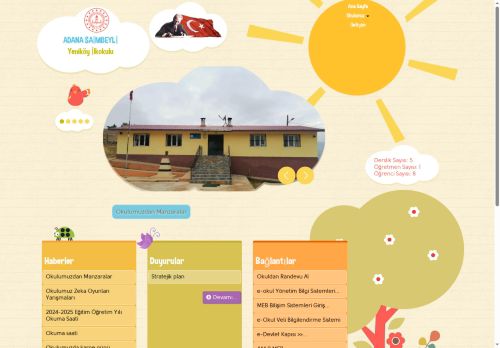 ADANA / SAİMBEYLİ - Yeniköy İlkokulu