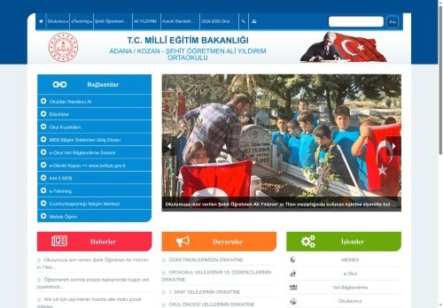 ADANA / KOZAN - ŞEHİT ÖĞRETMEN ALİ YILDIRIM ORTAOKULU