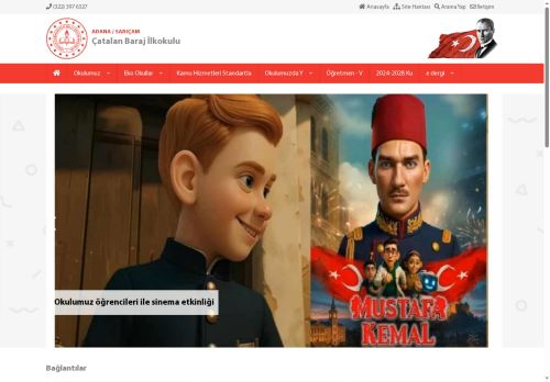 ADANA / SARIÇAM - Çatalan Baraj İlkokulu