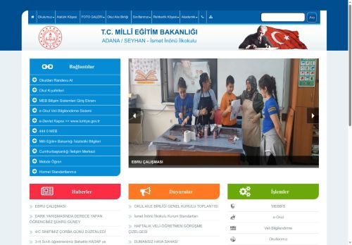 ADANA / SEYHAN - İsmet İnönü İlkokulu