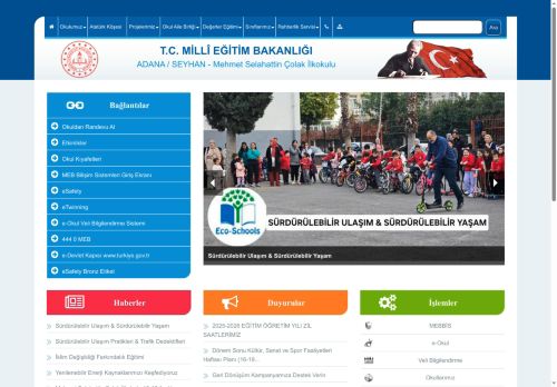 ADANA / SEYHAN - Mehmet Selahattin Çolak İlkokulu