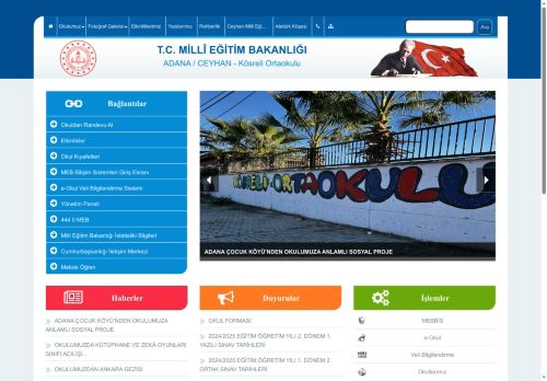 ADANA / CEYHAN - Kösreli Ortaokulu