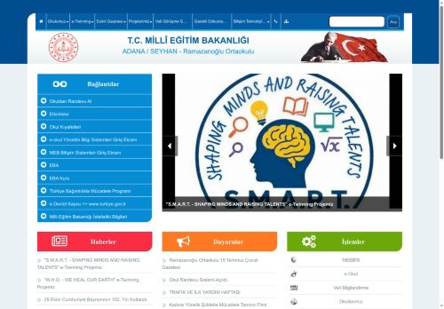 ADANA / SEYHAN - Ramazanoğlu Ortaokulu