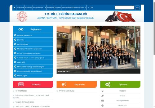 ADANA / SEYHAN - TOKİ Şehit Fikret Yükseler İlkokulu