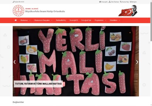 ADANA / ALADAĞ - Büyüksofulu İmam Hatip Ortaokulu