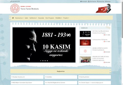 ADANA / CEYHAN - Toros Tarım İlkokulu