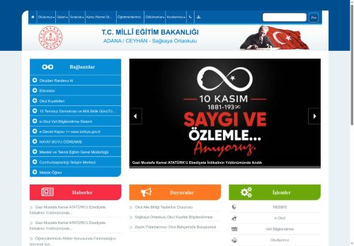 ADANA / CEYHAN - Sağkaya Ortaokulu