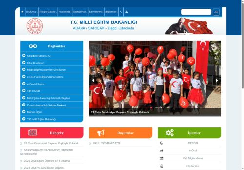 ADANA / SARIÇAM - Dağcı Ortaokulu