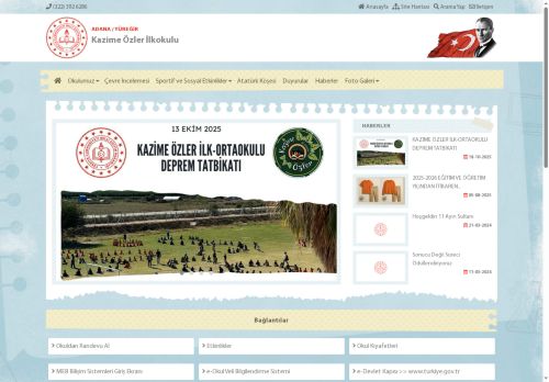 ADANA / YÜREĞİR - Kazime Özler İlkokulu