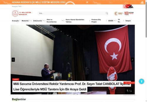 MEB ADANA - KOZAN İLÇE MİLLÎ EĞİTİM MÜDÜRLÜĞÜ