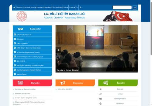 ADANA / CEYHAN - Ayşe Malaz İlkokulu