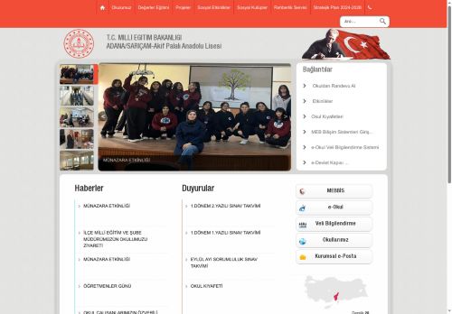 ADANA / SARIÇAM - Akif Palalı Anadolu Lisesi