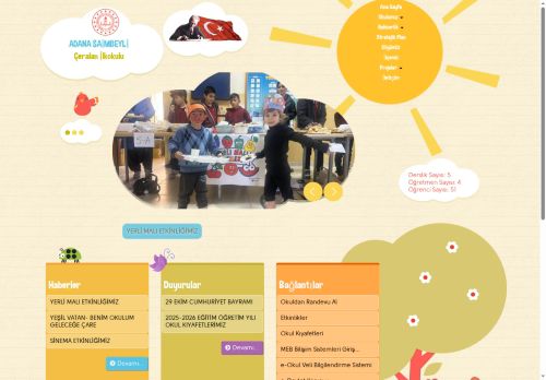 ADANA / SAİMBEYLİ - Çeralan İlkokulu
