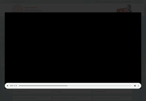 ADANA / SAİMBEYLİ - Atatürk İlkokulu