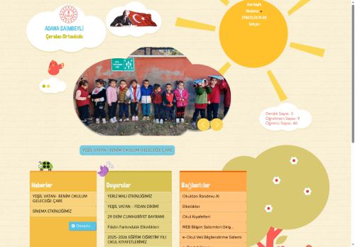 ADANA / SAİMBEYLİ - Çeralan Ortaokulu