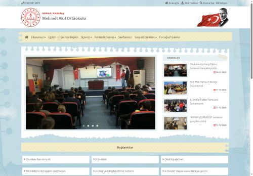 ADANA / KARATAŞ - Mehmet Akif Ortaokulu
