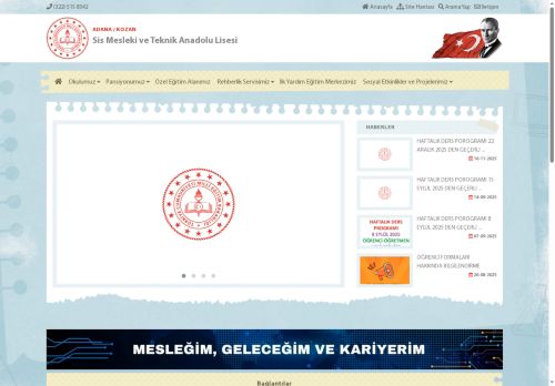 ADANA / KOZAN - Sis Mesleki ve Teknik Anadolu Lisesi