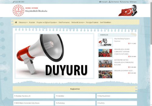 ADANA / SEYHAN - Küçükdikili İlkokulu