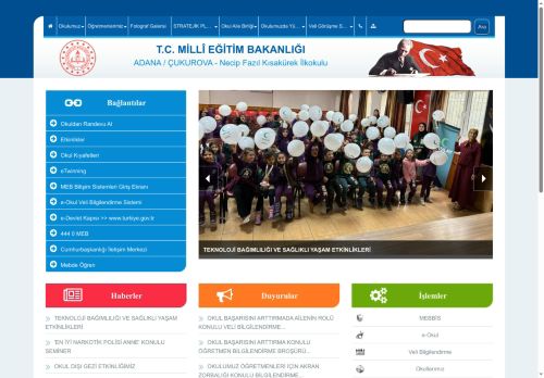 ADANA / ÇUKUROVA - Necip Fazıl Kısakürek İlkokulu