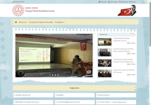 ADANA / SEYHAN - Turgut Özal Anadolu Lisesi