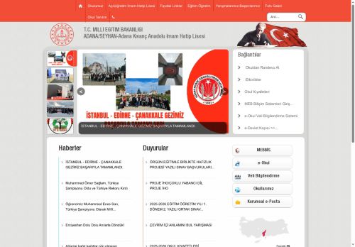 ADANA / SEYHAN - Adana Kıvanç Anadolu İmam Hatip Lisesi