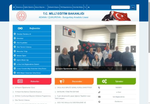 ADANA / ÇUKUROVA - Sungurbey Anadolu Lisesi