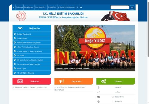 ADANA / KARAİSALI - Karaçobanoğulları İlkokulu