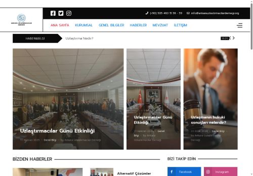 Ankara Uzlaştırmacilar Derneği - ANA SAYFA