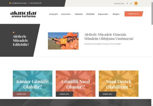 Akıncılar Arama Kurtarma Derneği – Pendik