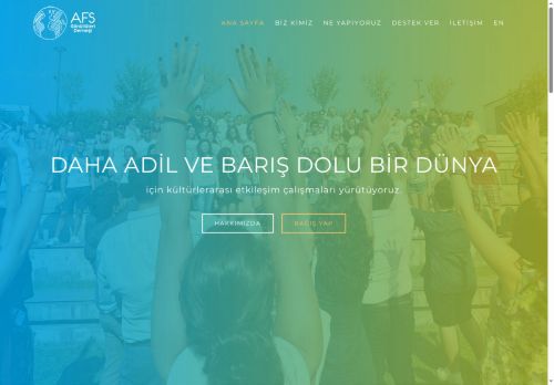 AFS Gönüllüleri Derneği – Daha adil ve barış dolu bir dünya için kültürlerarası etkileşim ve aktif yurttaşlık