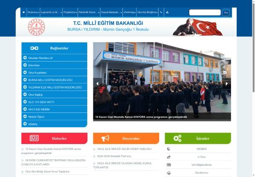 BURSA / YILDIRIM - Mümin Gençoğlu 1 İlkokulu