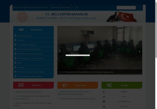 BURSA / YILDIRIM - Prof. Dr. Fuat Sezgin Anadolu Lisesi