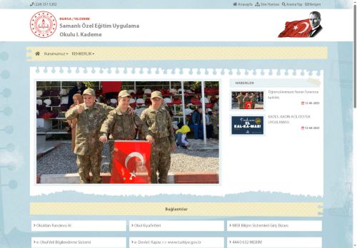 BURSA / YILDIRIM - Samanlı Özel Eğitim Uygulama Okulu I. Kademe