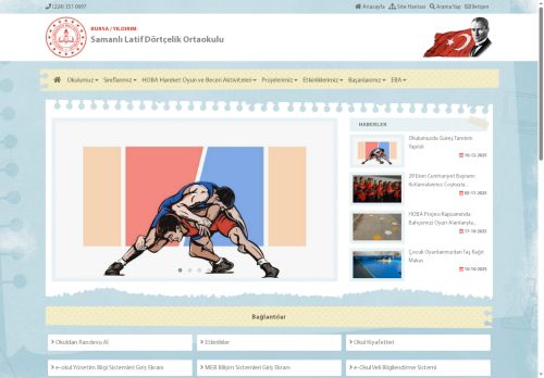 BURSA / YILDIRIM - Samanlı Latif Dörtçelik Ortaokulu