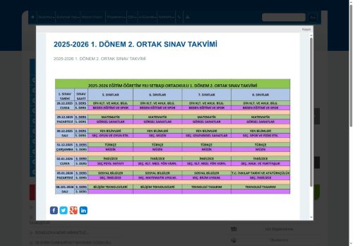 BURSA / YILDIRIM - Setbaşı Ortaokulu