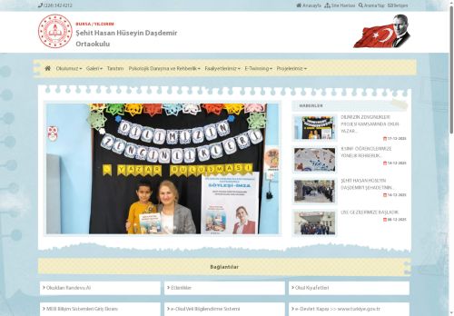 BURSA / YILDIRIM - Şehit Hasan Hüseyin Daşdemir Ortaokulu